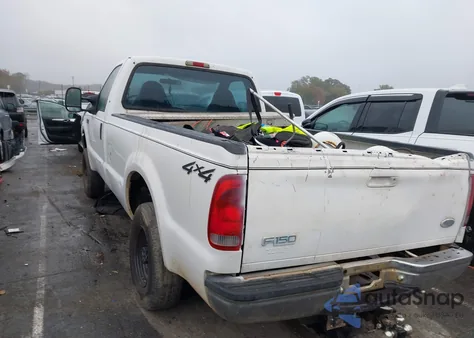 2004 Ford F-250 Xl/Xlt из США, поврежденный, VIN 1FTNF21L14EB00772